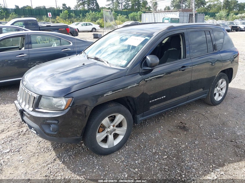 Vin: 1c4njdbbxgd654497, lot: 46680730, jeep compass sport 20162
