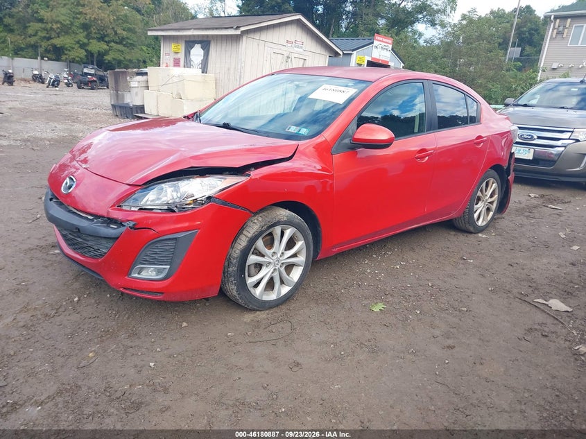 Vin: jm1bl1s57a1310995, lot: 46680747, mazda mazda3 s sport 20102
