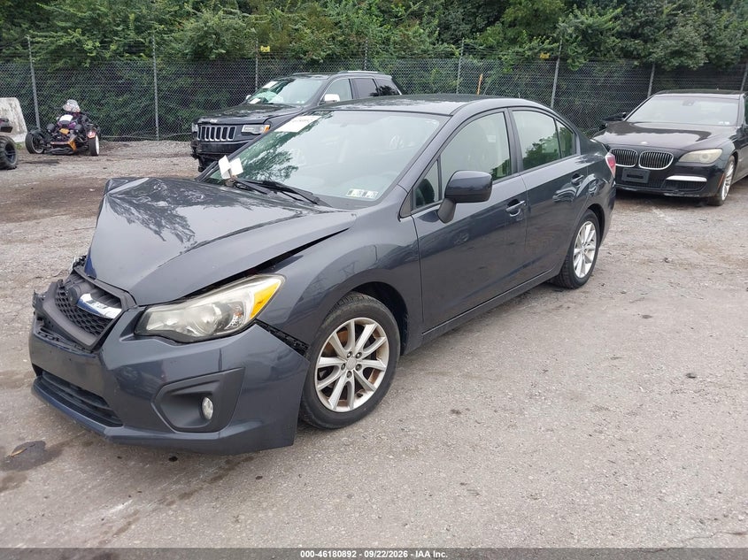 2013 Subaru Impreza, Удар спереду, IAAI, VIN JF1GJAC63DH022038 — фото 2