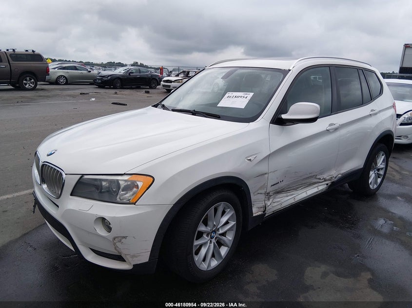 2014 BMW X3, Лівий бік, IAAI, VIN 5UXWX9C51E0D14461 — фото 2