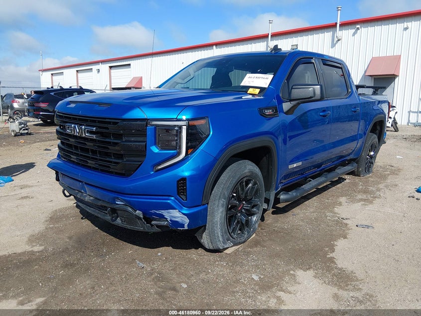 Vin: 3gtuuce82pg158190, lot: 46680819, gmc sierra 1500 4wd  short box elevation with 3sb 20232