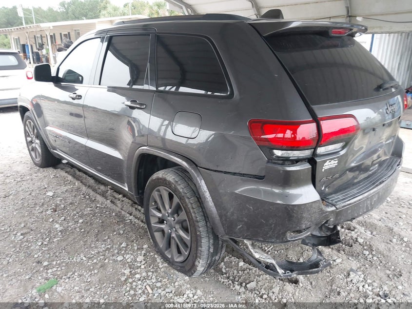 Vin: 1c4rjfbg2hc663436, lot: 46680833, jeep grand cherokee limited 75th anniversary edition 4x4 20173