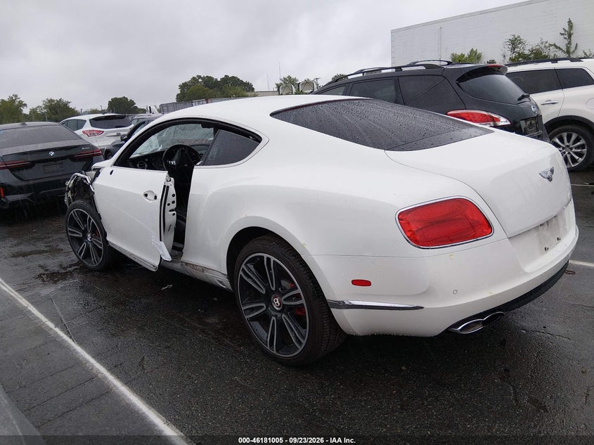 Vin: scbft7za0dc085869, lot: 46680865, bentley continental gt v8 20133