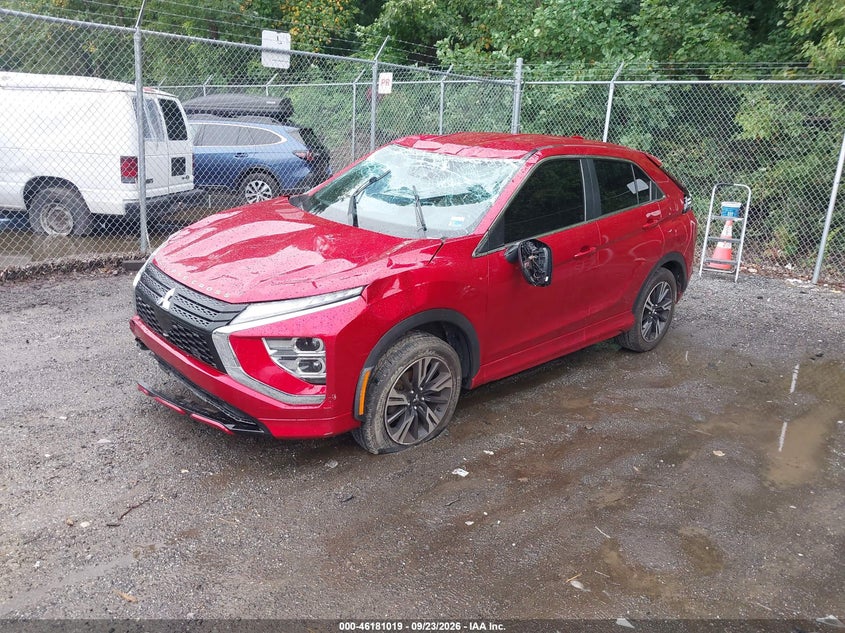Vin: ja4atwaa6pz004432, lot: 46680879, mitsubishi eclipse cross se s-awc/sel s-awc 20232