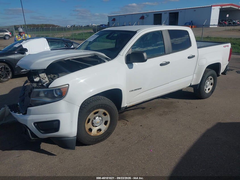 Vin: 1gcgtbe30g1326356, lot: 46680881, chevrolet colorado wt 20162
