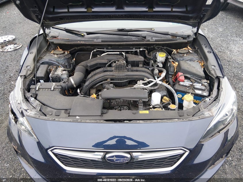 SUBARU IMPREZA 2019 VIN 4S3GKAB61K3614153
