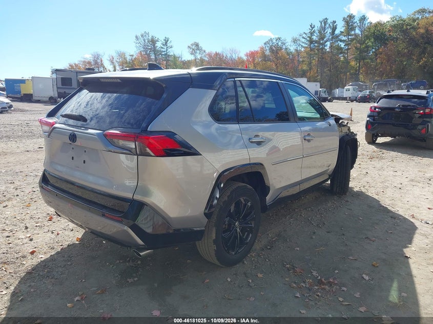 Vin: 4t3e6rfv9nu086987, lot: 46680885, toyota rav4 hybrid xse 20224