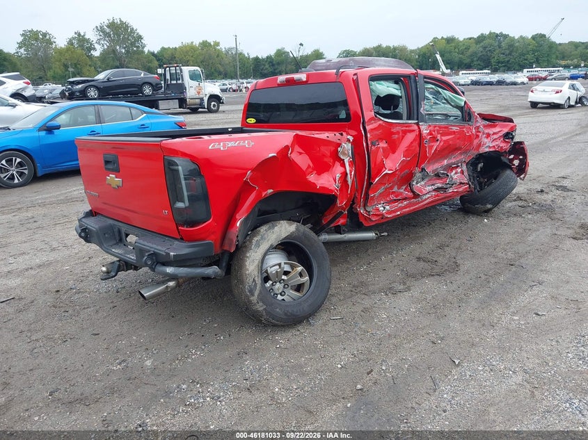 Vin: 1gcgtbe34f1196838, lot: 46680893, chevrolet colorado lt 20154