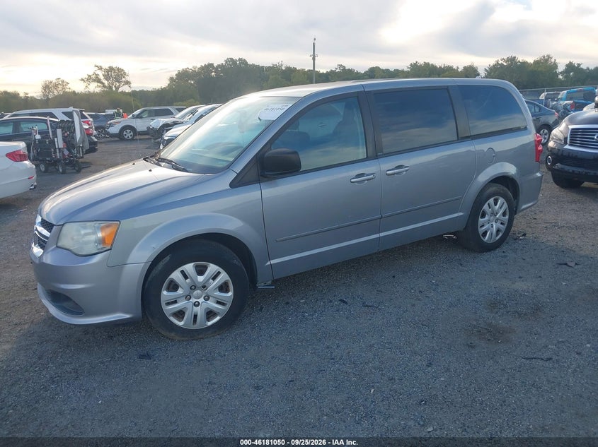 Vin: 2c4rdgbg0er237986, lot: 46680910, dodge grand caravan se 20142