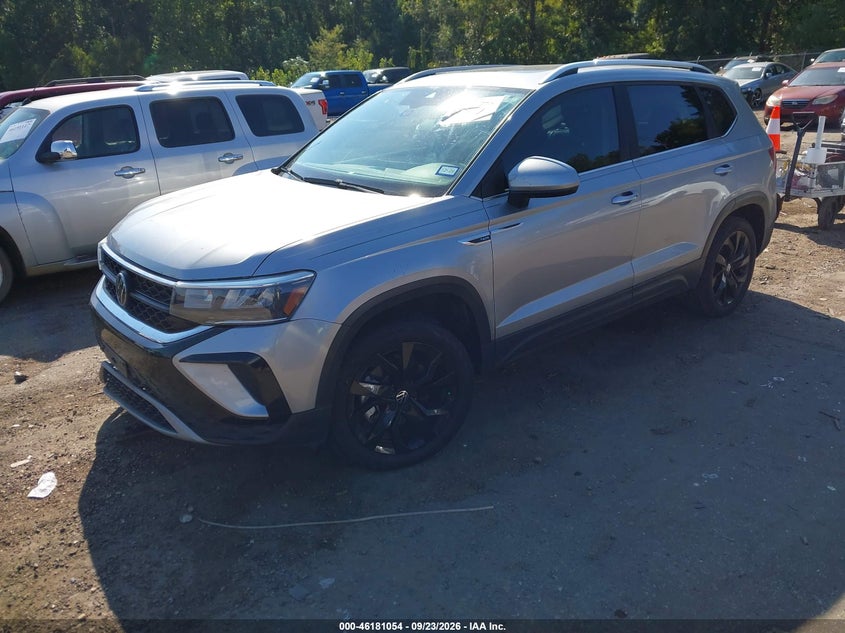 Vin: 3vvex7b22pm305971, lot: 46680914, volkswagen taos 1.5t se 20232