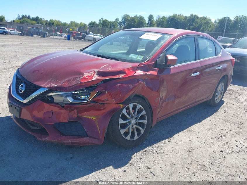 Vin: 3n1ab7ap1ky221007, lot: 46680944, nissan sentra sv 20192