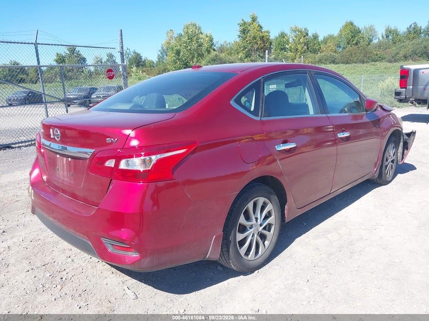 Vin: 3n1ab7ap1ky221007, lot: 46680944, nissan sentra sv 20194