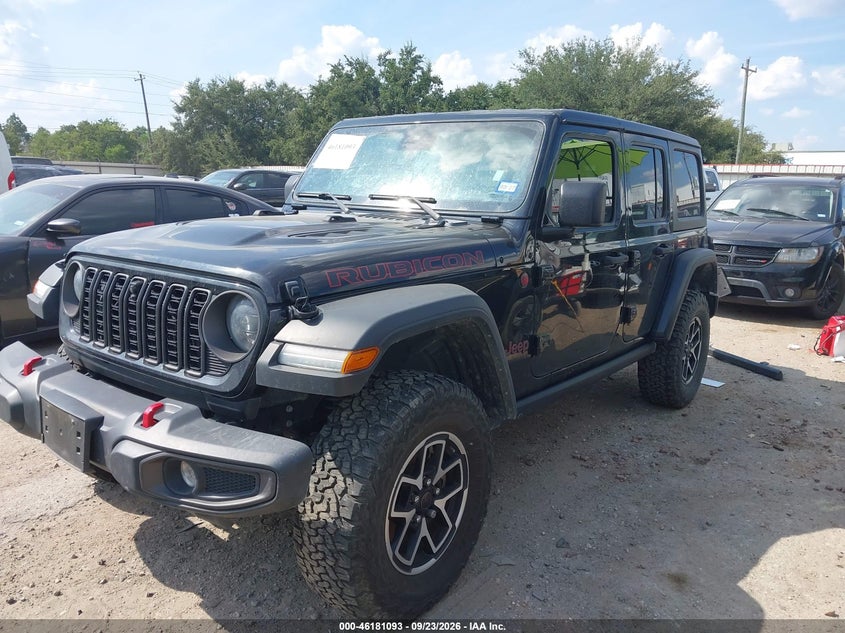 Vin: 1c4pjxfgxrw331090, lot: 46680953, jeep wrangler 4-door rubicon 4x4 20242