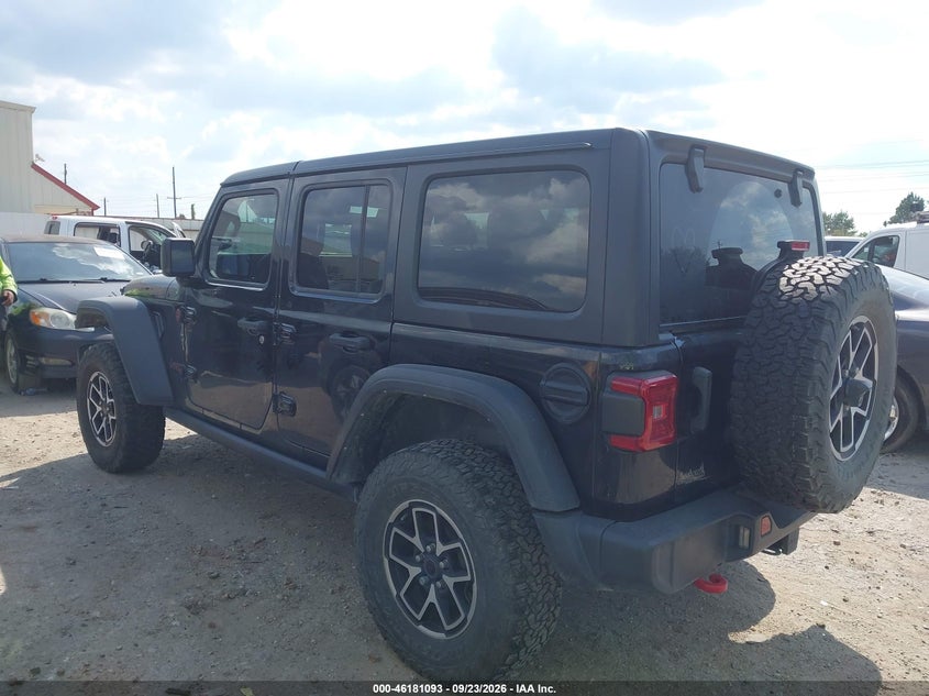 Vin: 1c4pjxfgxrw331090, lot: 46680953, jeep wrangler 4-door rubicon 4x4 20243