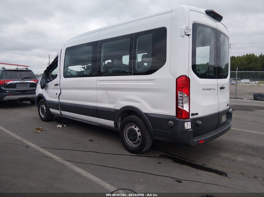 Vin: 1fbax2cm4jka17646, lot: 46680964, ford transit-350 xl 20183