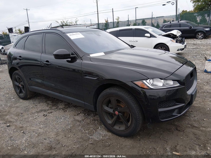 Vin: sadcj2fx4ka612536, lot: 46680984, jaguar f-pace 25t premium 20191