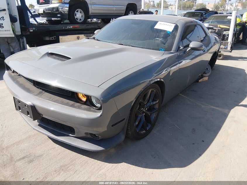 2019 Dodge Challenger, Лівий зад, IAAI, VIN 2C3CDZBT5KH620309 — фото 2
