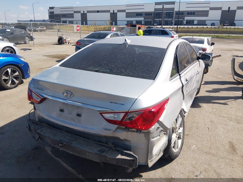 Vin: 5npec4ac9bh015454, lot: 46681007, hyundai sonata limited 20114