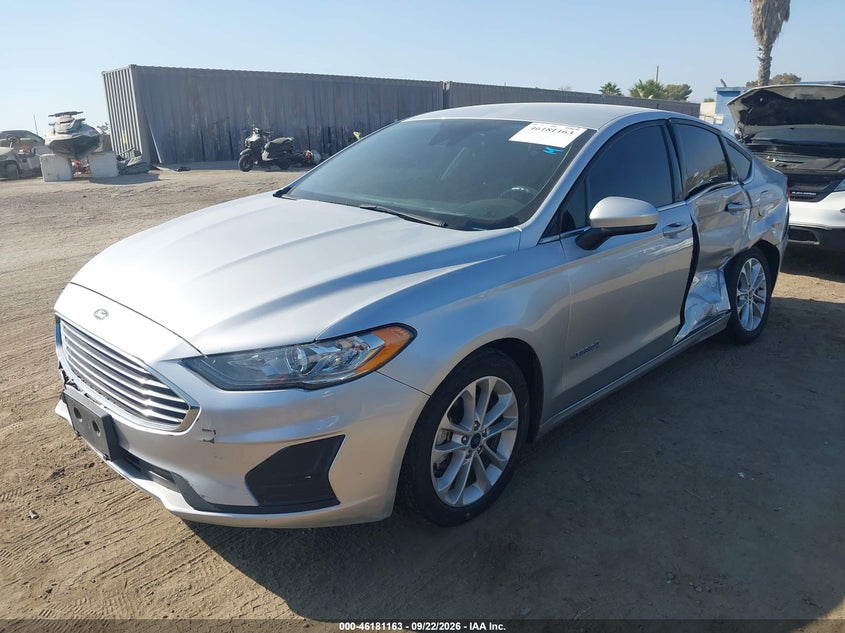 Vin: 3fa6p0lu8kr119752, lot: 46681023, ford fusion hybrid se 20192