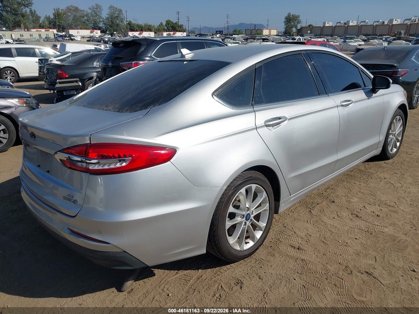 Vin: 3fa6p0lu8kr119752, lot: 46681023, ford fusion hybrid se 20194
