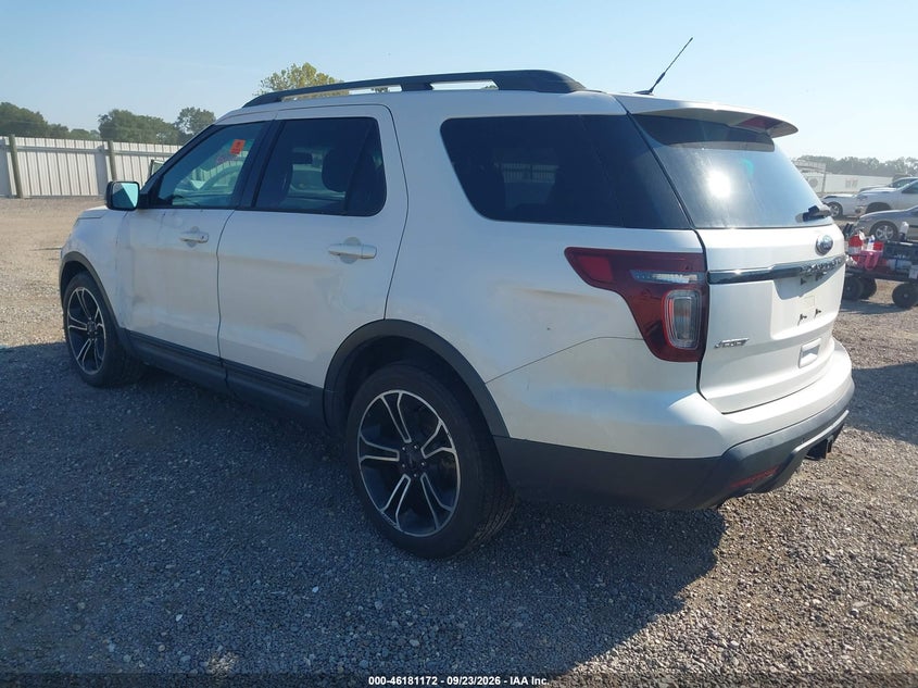 Vin: 1fm5k8gt5fgb19186, lot: 46681032, ford explorer sport 20153
