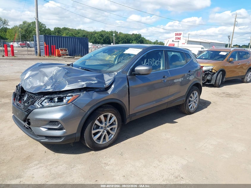 Vin: jn1bj1aw1mw668426, lot: 46681064, nissan rogue sport s awd xtronic cvt 20212