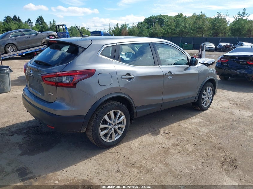 Vin: jn1bj1aw1mw668426, lot: 46681064, nissan rogue sport s awd xtronic cvt 20214