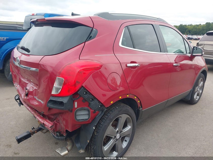 Vin: kl4cjbsb9eb720200, lot: 46681070, buick encore convenience 20144