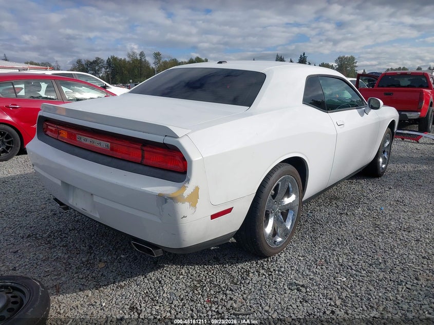 Vin: 2c3cdyag5dh649536, lot: 46681071, dodge challenger sxt 20134