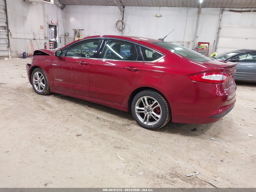Vin: 3fa6p0lu7gr231935, lot: 46681075, ford fusion hybrid se 20163