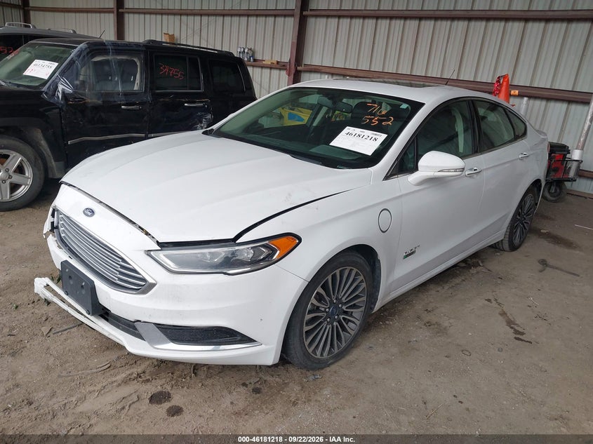 Vin: 3fa6p0pu4jr287073, lot: 46681078, ford fusion energi se luxury 20182