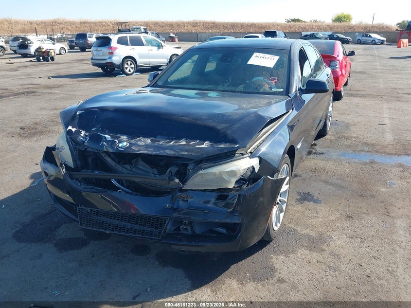 Vin: wbaka8c5xcdx01179, lot: 46681085, bmw 750i 20122