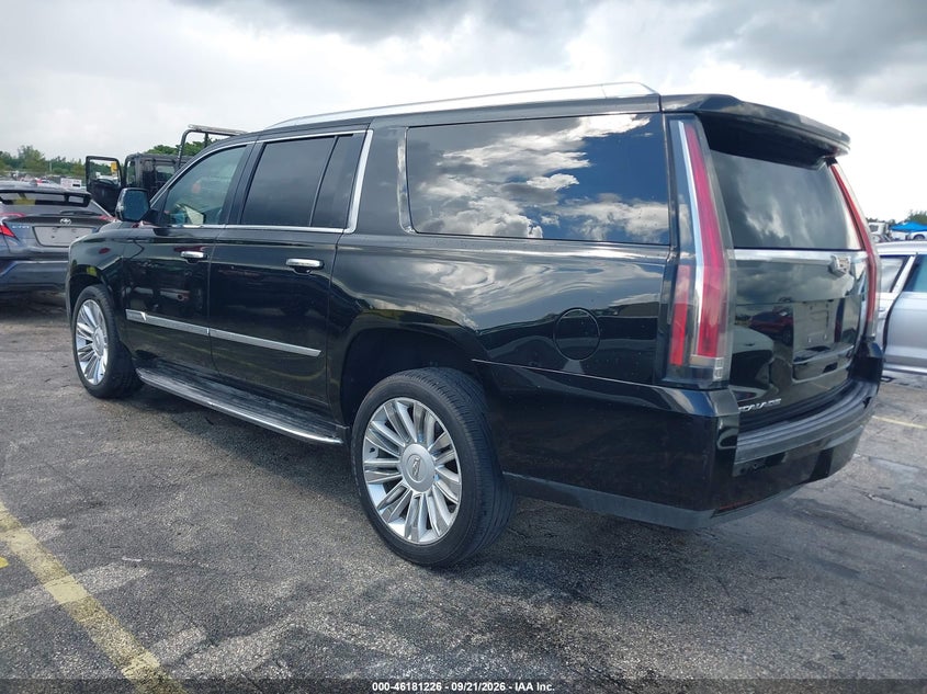 Vin: 1gys3skj8fr544049, lot: 46681086, cadillac escalade esv luxury 20153