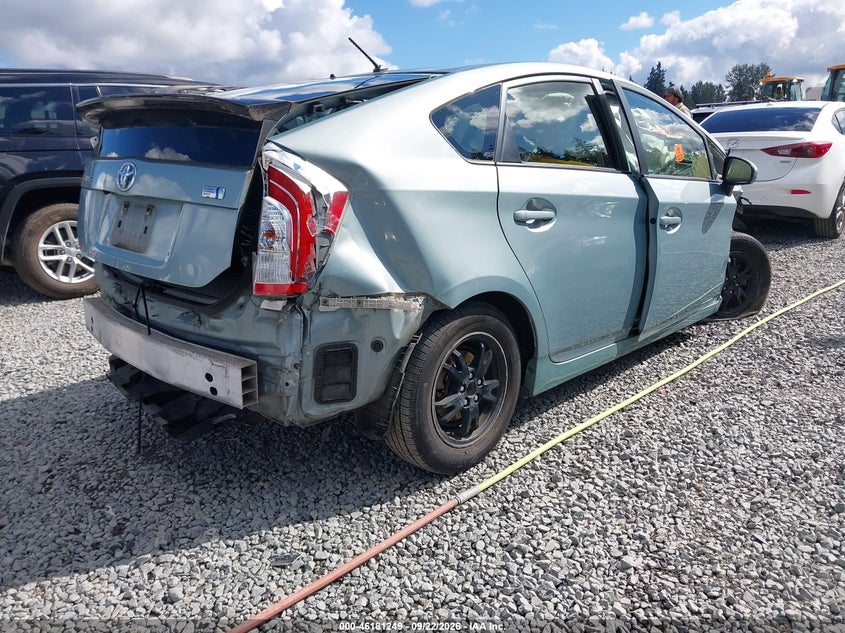 Vin: jtdkn3duxf1909956, lot: 46681109, toyota prius two 20154