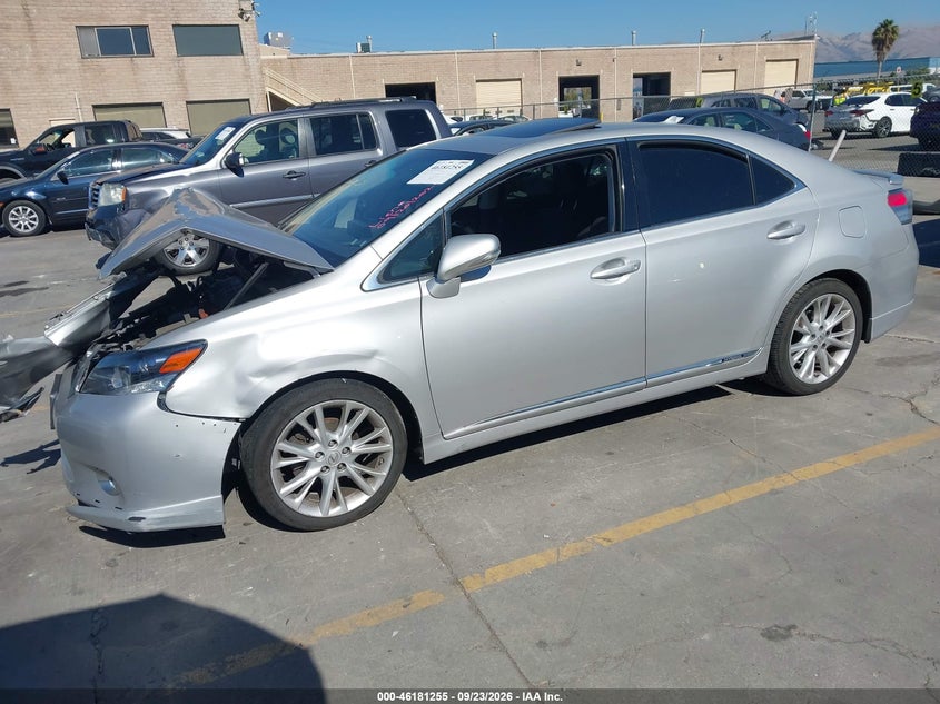 Vin: jthbb1baxa2007752, lot: 46681115, lexus hs 250h premium 20102