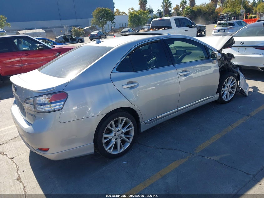Vin: jthbb1baxa2007752, lot: 46681115, lexus hs 250h premium 20104