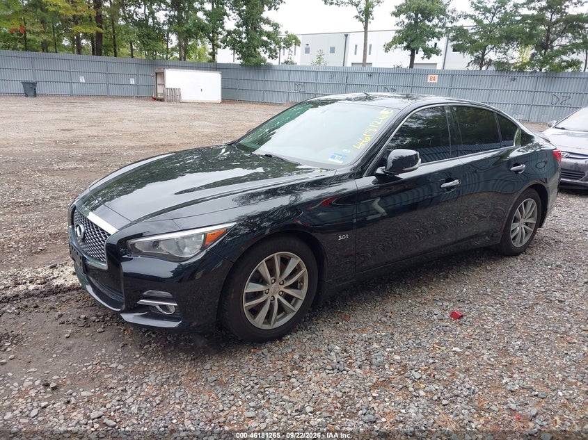 Vin: jn1ev7arxgm345748, lot: 46681125, infiniti q50 3.0t premium 20162