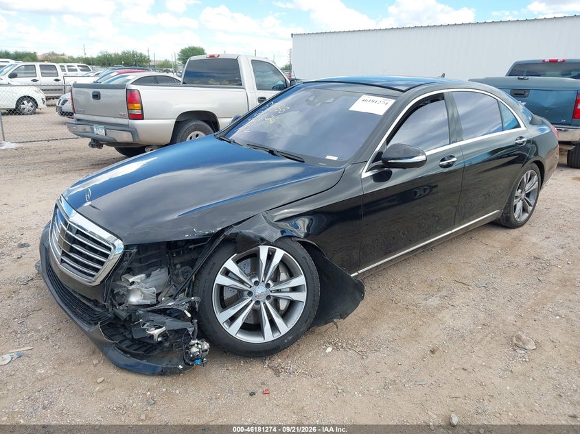 Vin: wddug8fb4fa098057, lot: 46681134, mercedes-benz s 550 4matic 20152