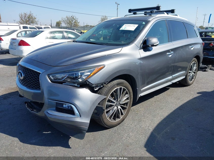 Vin: 5n1dl0mm0lc545264, lot: 46681136, infiniti qx60 signature edition awd 20202