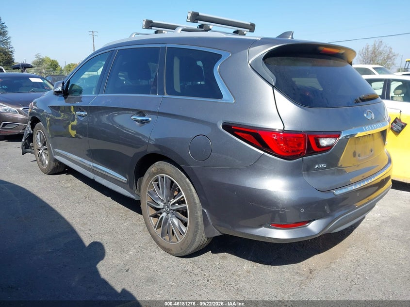 Vin: 5n1dl0mm0lc545264, lot: 46681136, infiniti qx60 signature edition awd 20203