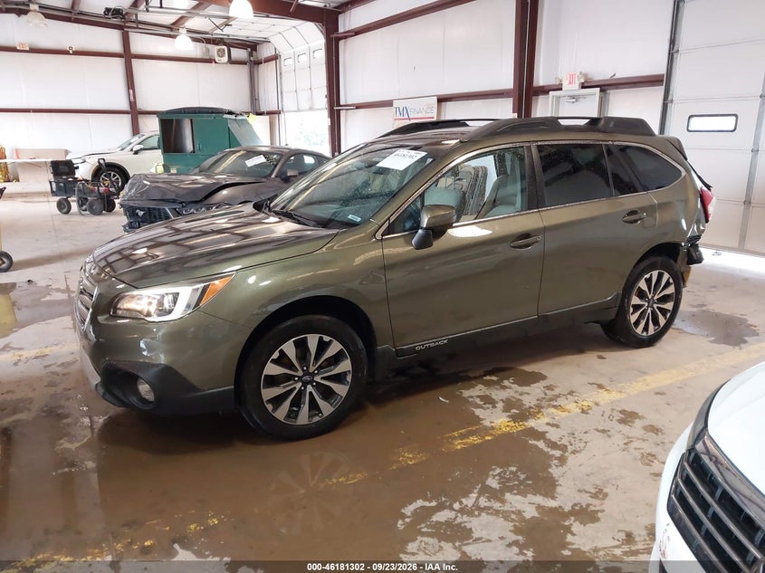 Vin: 4s4bsbnc3g3282706, lot: 46681162, subaru outback 2.5i limited 20162