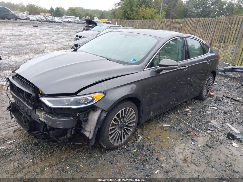 2017 Ford Fusion, Удар спереду, IAAI, VIN 3FA6P0K92HR116139 — фото 2