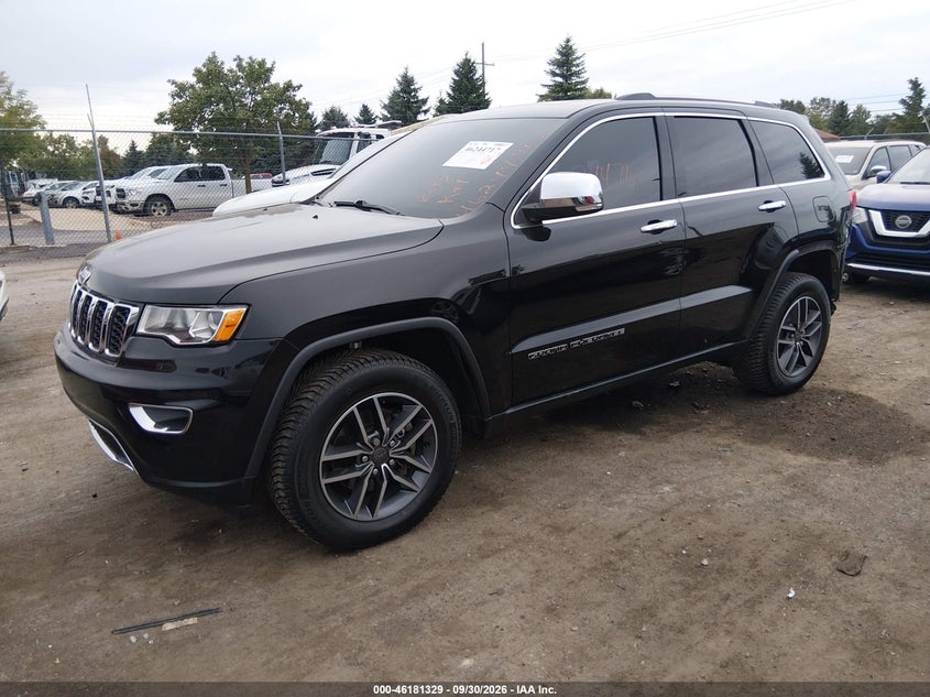Vin: 1c4rjfbg0kc592552, lot: 46681189, jeep grand cherokee limited 4x4 20192