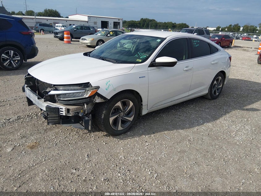 Vin: 19xze4f53ke019445, lot: 46681192, honda insight ex 20192