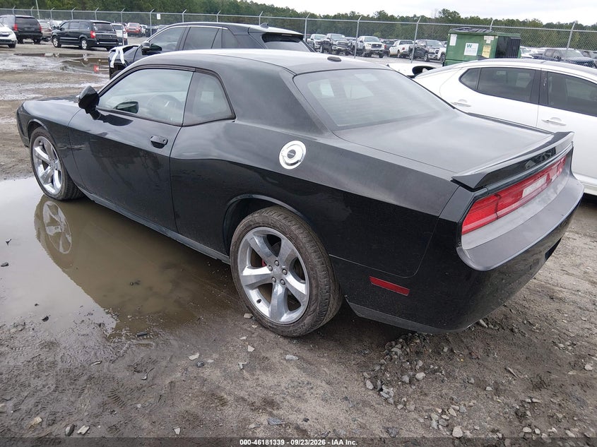 Vin: 2c3cdyag2dh540726, lot: 46681199, dodge challenger sxt plus 20133