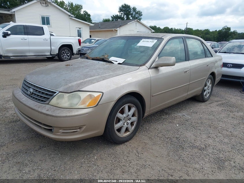 TOYOTA AVALON 2003 VIN 4T1BF28B73U325021