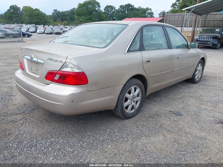 TOYOTA AVALON 2003 VIN 4T1BF28B73U325021