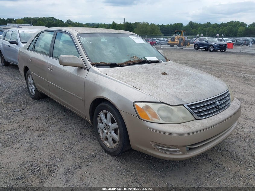 TOYOTA AVALON 2003 VIN 4T1BF28B73U325021