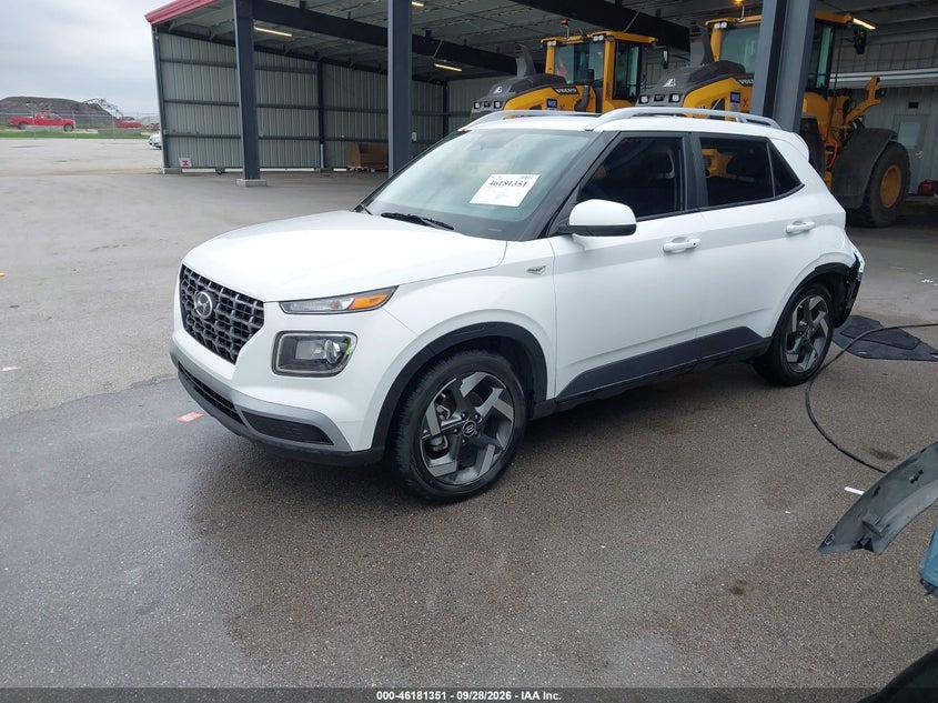 Vin: kmhrc8a33su417089, lot: 46681211, hyundai venue sel 20252