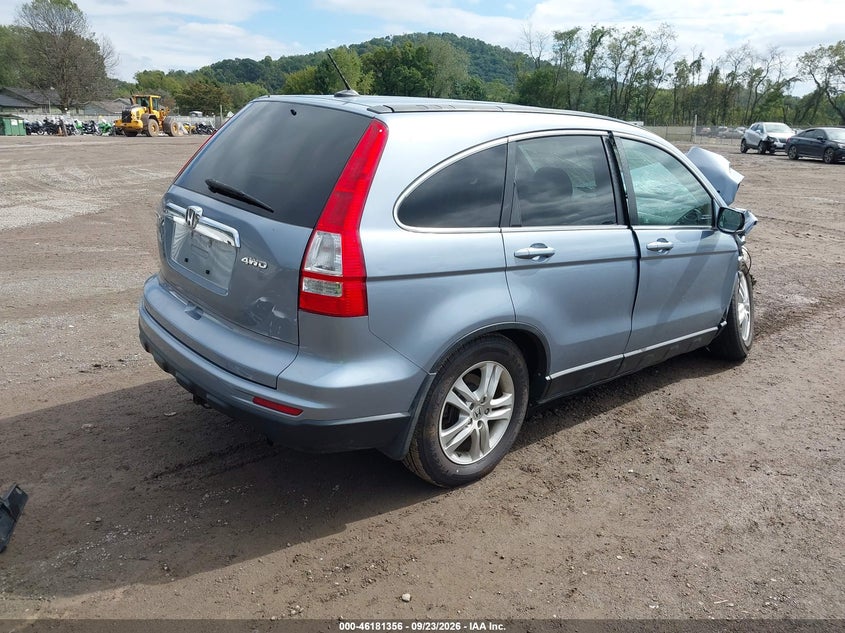 Vin: 5j6re4h79bl103530, lot: 46681215, honda cr-v ex-l 20114